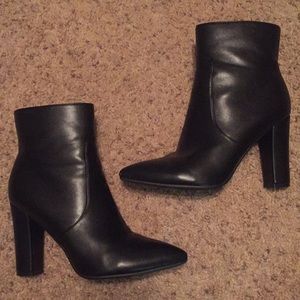 Black Heeled Boots